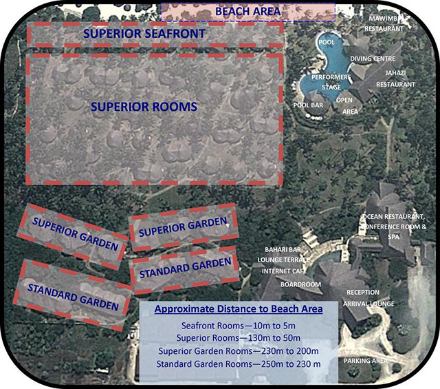 Ocean Paradise Resort & Spa, Kijangwani 8